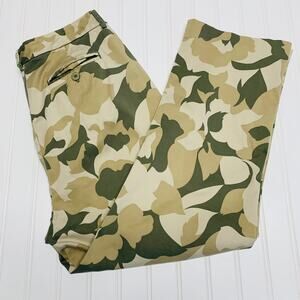 Gloria Vanderbilt Floral Camo Pants Sz 10